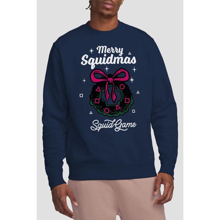 Produktbild Squid Game Merry Squidmas Sweatshirt (L)