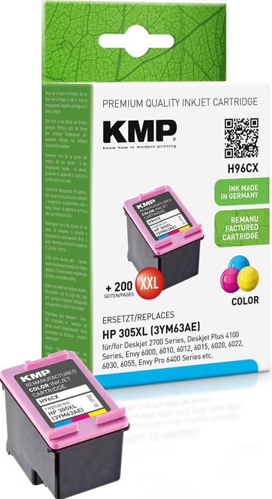 Produktbild KMP Tinte ersetzt HP305XL (3YM63AE) (Y)