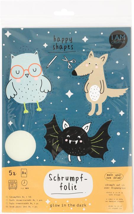 Actual product image I Am Creative shrink foil (5 x)