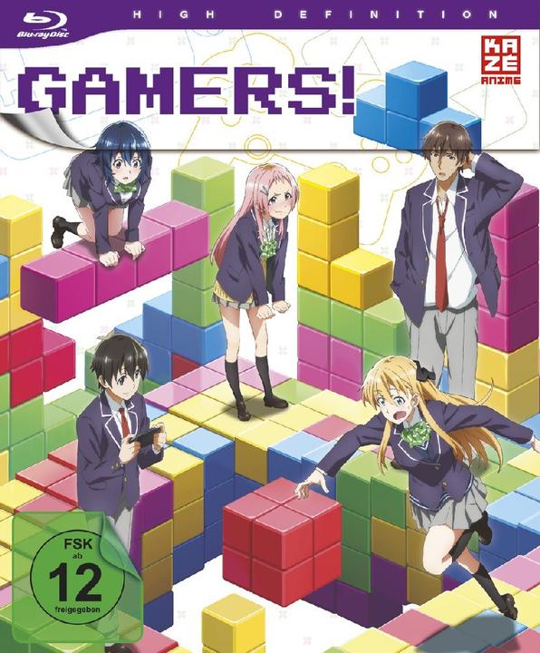 Actual product image Gamers! - Complete Edition (BR) Vol. 01-03 (Blu-ray, 2022, Japanese, German)