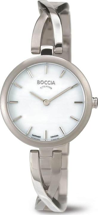 Actual product image Boccia 3239-01 Ladies Watch Titanium 28mm 5ATM (Analogue wristwatch, 28 mm)