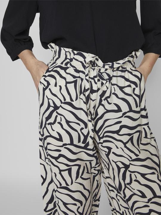 Actual product image Vila Patterned High Waist Trousers (34)