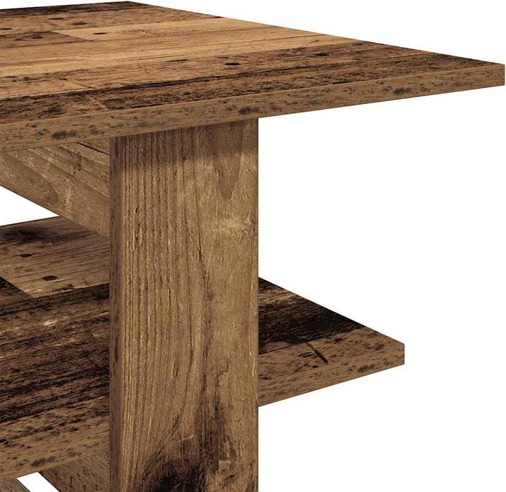 Actual product image VidaXL Coffee table in reclaimed wood look 102x55x42 cm wood-based material (102 x 55 x 42 cm)