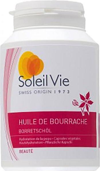 Image du produit Soleil Vie huile de bourrache pressée à froid bio caps (90 pièce(s), Capsules, 90 g)