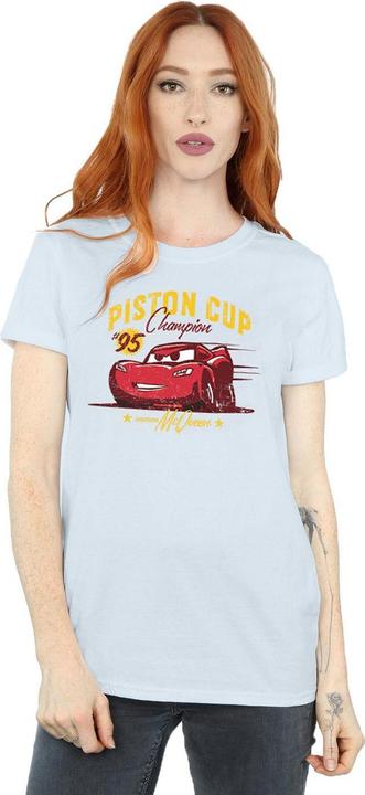 Immagine prodotto Disney Cars Piston Cup Champion Maglietta Ampia Donna (M)