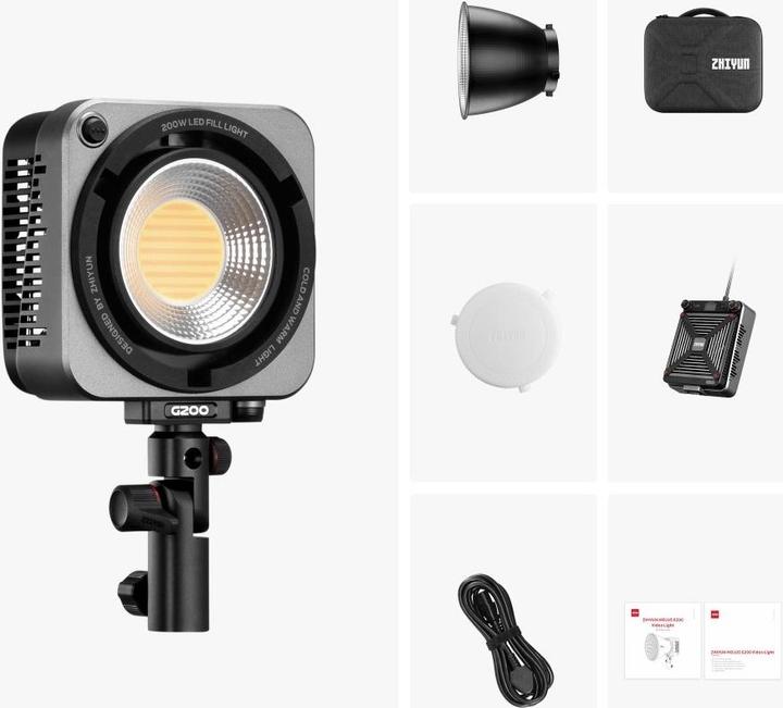 Produktbild Zhiyun Molus G200 (Videoleuchte)