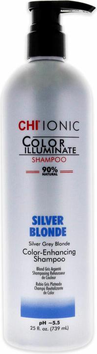 Image du produit CHI Shampooing Ionic Color Illuminate Silver Blonde Color Enhancing Shampoo 739ml (739 ml)