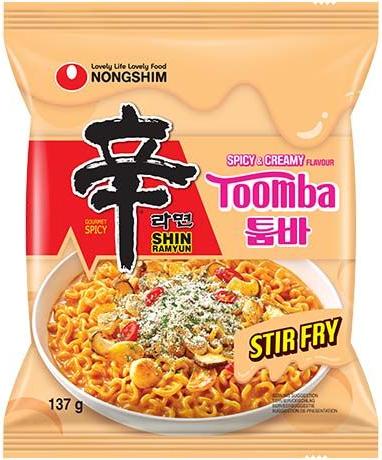 Immagine prodotto Nongshim Shin Ramyeon Toomba (137 g)