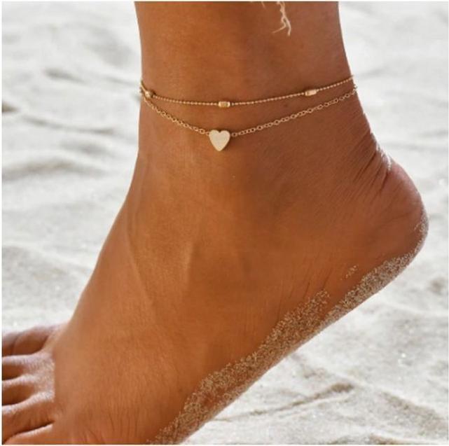 Image du produit MU Style Bracelet de cheville (Métal, 22 cm)