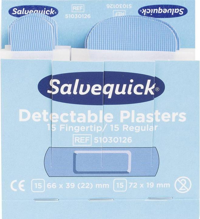 Image du produit Salvequick Recharge de bandes de pansements détectables (30 x)