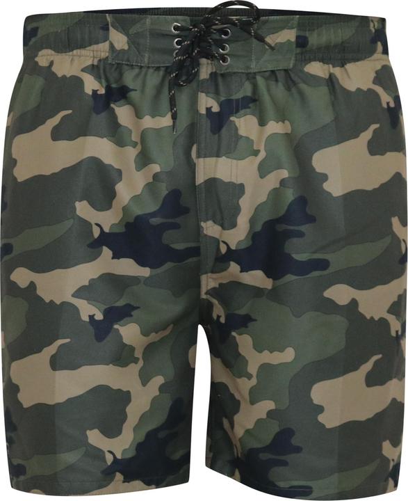Actual product image DUKE Mens D555 Kody Camo All-Over Print Kingsize Swim Shorts (4XL)