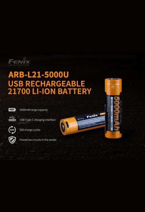 Produktbild Fenix Akku ARB-L21-5000U