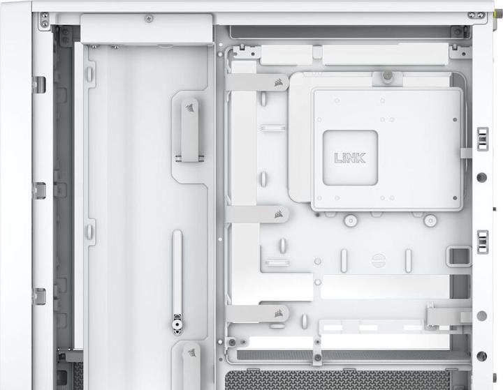 Actual product image Corsair 4000D FRAME WHITE MID CASE (Mini-ITX, ATX, E-ATX, mATX)