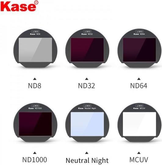 Actual product image Kase Clip-in filter for Fujifilm GFX 50R / 50S / GFX100 ND32 (Neutral density filter)
