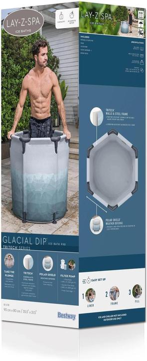 Produktbild Bestway Lay-Z-Spa Glacial dip Ice bath pod 90x80 (90 x 80 cm)