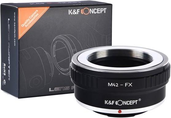 Image du produit K&F Concept Adaptateur d'objectif pour Fujifilm X mount