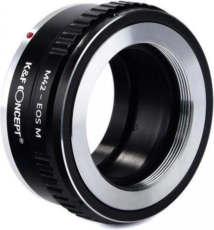 Immagine prodotto K&F Concept Adattatore per obiettivi con attacco Canon EOS-M