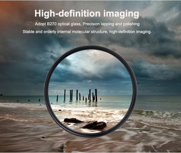 Produktbild Kase Variabler ND-Filter ND3-1000 mit Anschlag (82 mm, ND- / Graufilter)