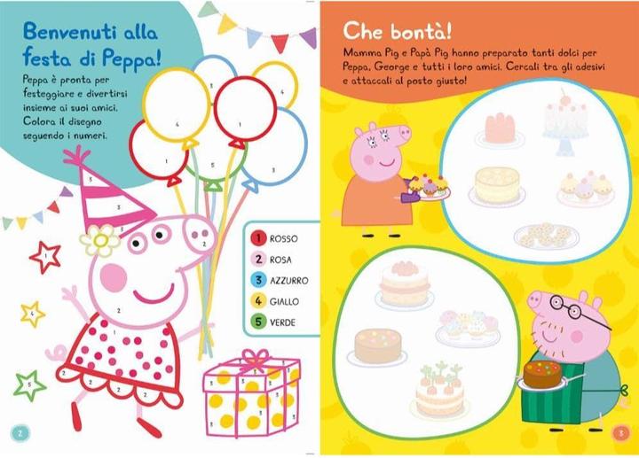 Image du produit Festeggia con Peppa (Italien, Giunti Editore, Édition illustrée (2 octobre 2024))