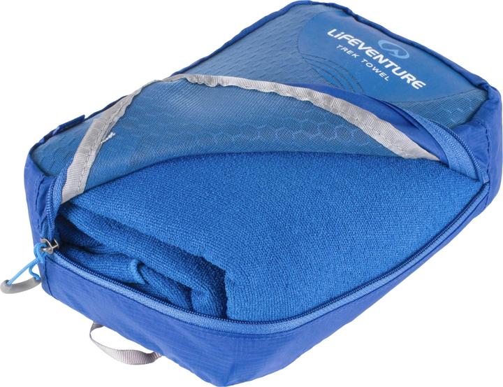 Immagine prodotto Lifeventure Asciugamano da trekking in microfibra, blu, gigante