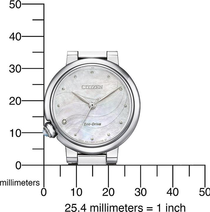 Produktbild Citizen Eco-Drive Elegance EM0910-80D (Analoguhr, 30 mm)