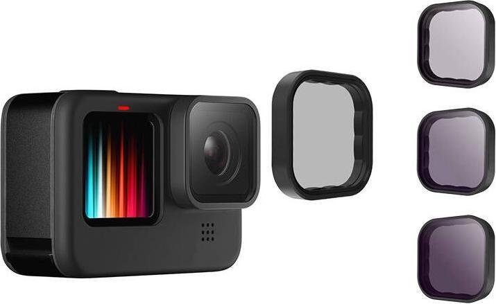 Actual product image Telesin ND 8/16/32 Lens filter set (Hero 9, Hero 10)