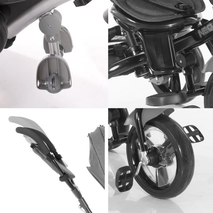 Actual product image Lorelli Tricycle Neo 4 in 1 EVA tires