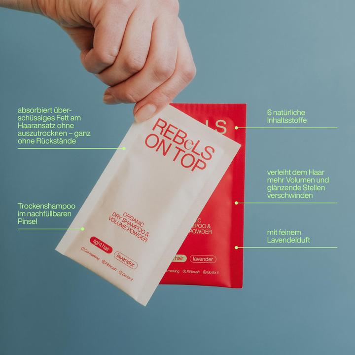 Produktbild Rebels on Top Trockenshampoo Light Refill (Trockenshampoo)