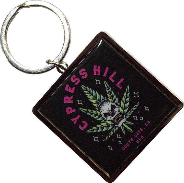 Produktbild Cypress Hill Schlüsselanhänger Blattschädel
