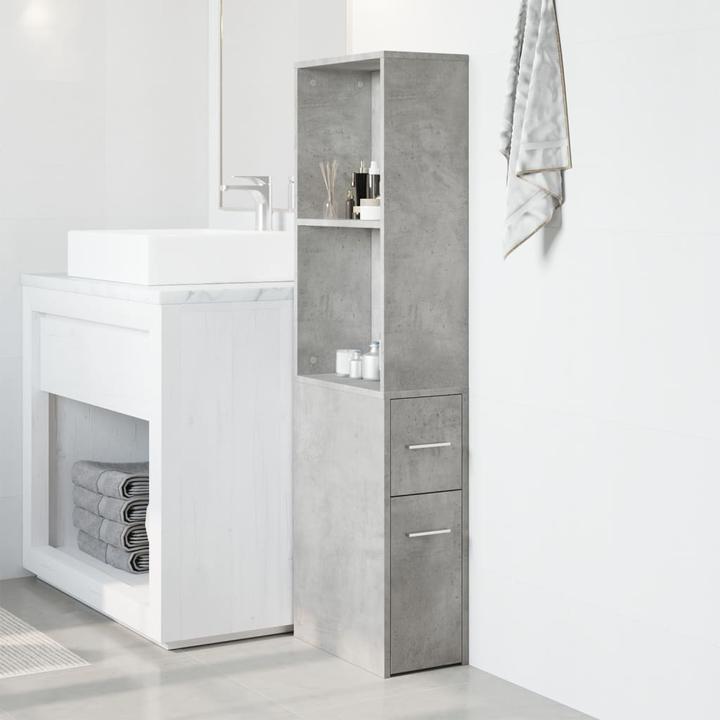 Immagine prodotto VidaXL Mobile bagno stretto con rotelle (22 x 41 x 135 cm)