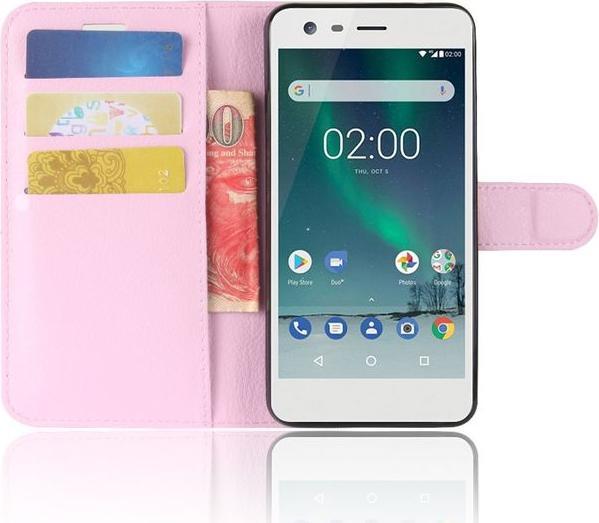 Produktbild MU Classic Hülle aus Leder mit Litchitextur (Nokia 2)