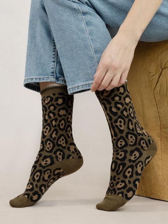 Bleuforêt Laine Fine Leopard (36 - 38)
