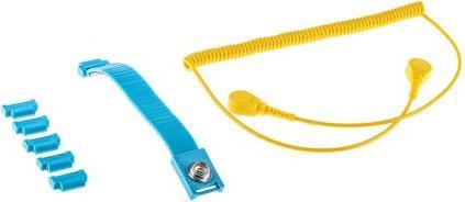 Actual product image Rs Pro 10mm stud-stud adj wrist band/cord set (Static protection)