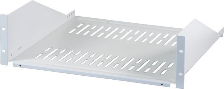 Actual product image EFB Elektronik 19" shelf 3U, depth 450 mm, RAL7035 Load capacity 36 kg Shelves for 48.30 cm (19") mounting with
