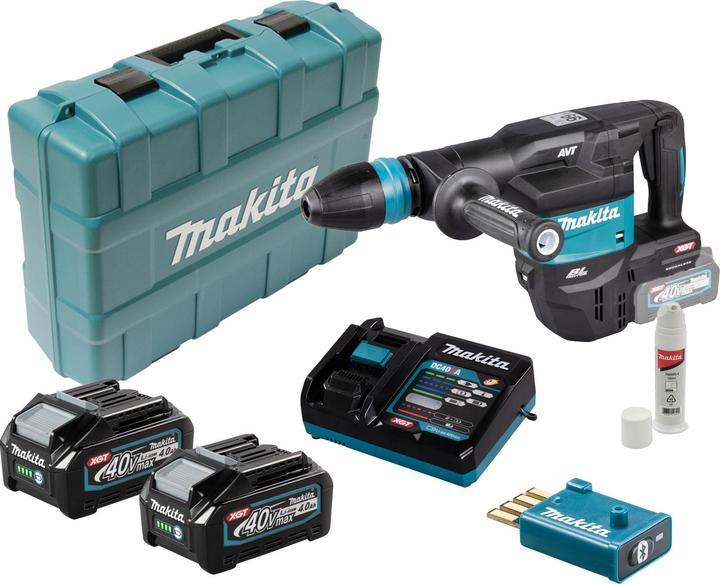 Makita Marteau-piqueur sans fil 40V maxi HM001GM201 (Fonctionnement sur batterie, 40 V)