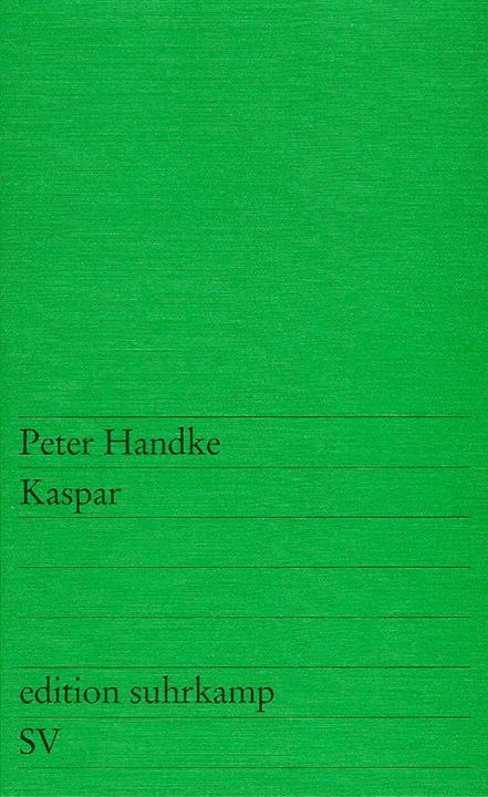 Produktbild Kaspar (Deutsch, Peter Handke, 1968)