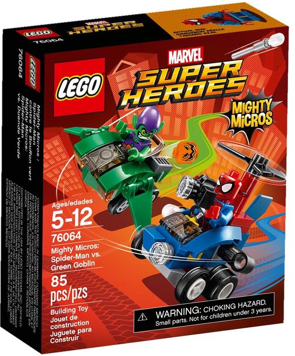 LEGO Marvel Super Heroes Mighty Micros: Spider-Man vs. Green Goblin (76064, LEGO Marvel)