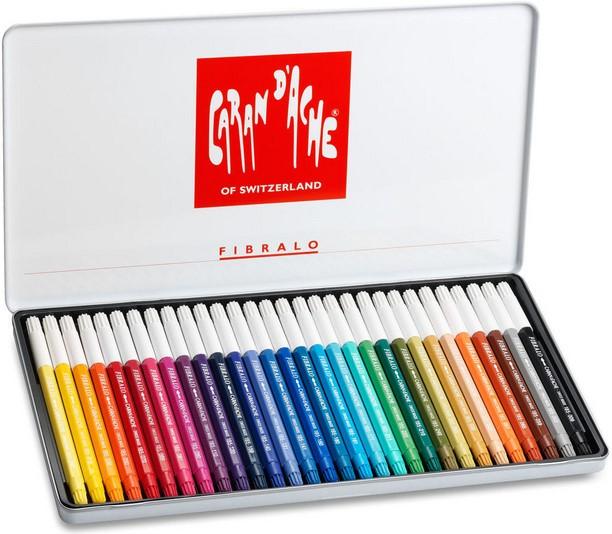 Produktbild Caran d'Ache Fibralo Metallschachtel (Mehrfarbig, 30 x)