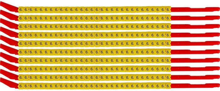Actual product image Brady ClipSleeve cable labelling, size 10