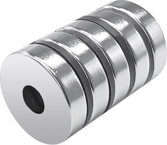 Immagine prodotto Rs Pro Magnete in neodimio, 6mm x 5mm, L. 20mm