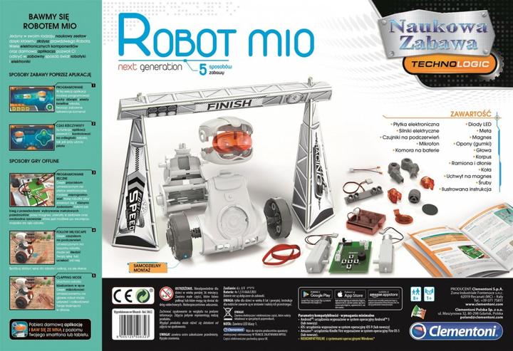 Actual product image Clementoni Mio is the robot of the next generation