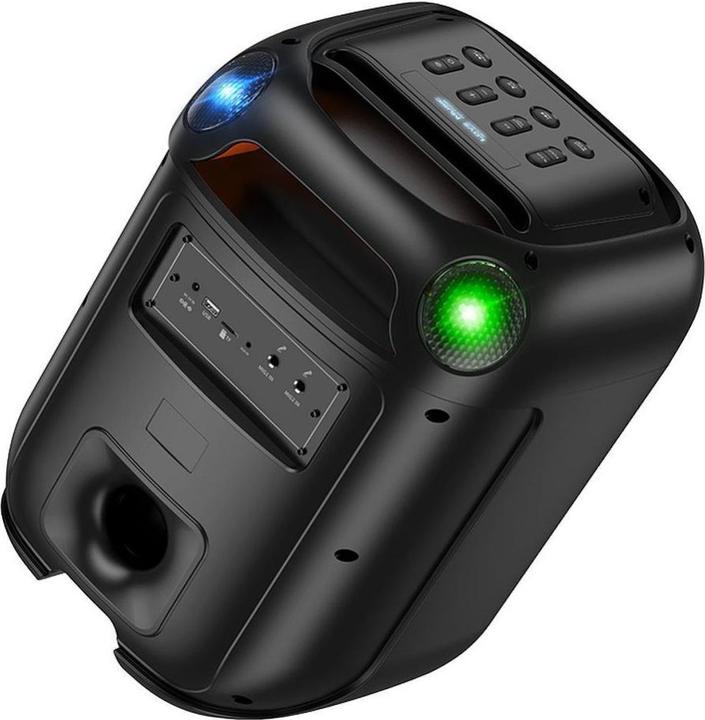 Image du produit Hoco Bluetooth speakers speaker bluetooth + 2 x wireless microphones HA13 black