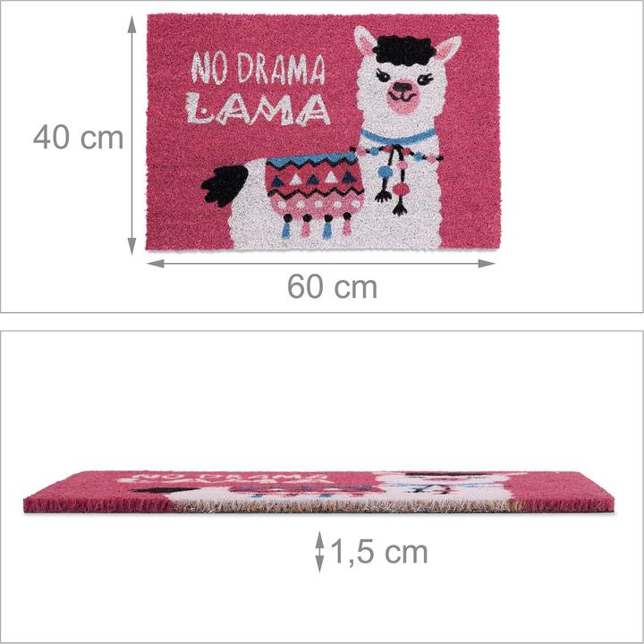 Image du produit Relaxdays Tapis de sol (60 x 40 x 1,5 cm)