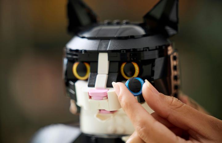 Produktbild LEGO Schwarz-weisse Katze (21349, LEGO Seltene Sets, LEGO Ideas)
