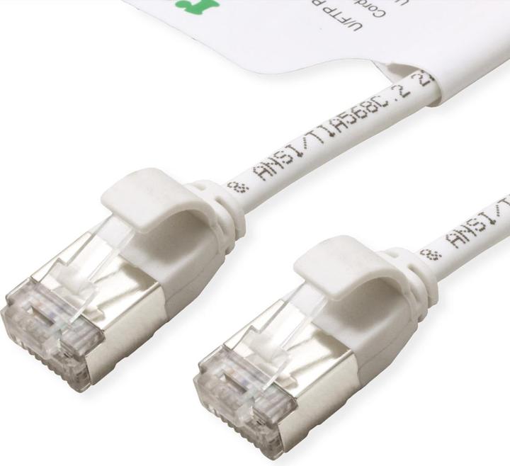 Actual product image Roline U/FTP patch cable Cat.6A (Class EA), LSOH, slim (U/FTP, CAT6a, 5 m)