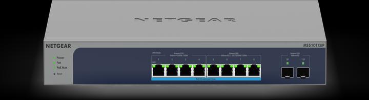 Productafbeelding Netgear MS510TXUP Multi-Gigabit/10G Ethernet Ultra60 PoE++ Smart Managed Pro (8 Havens)