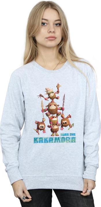 Actual product image Disney Womens/Ladies Moana Fear The Kakamora Sweatshirt (M)