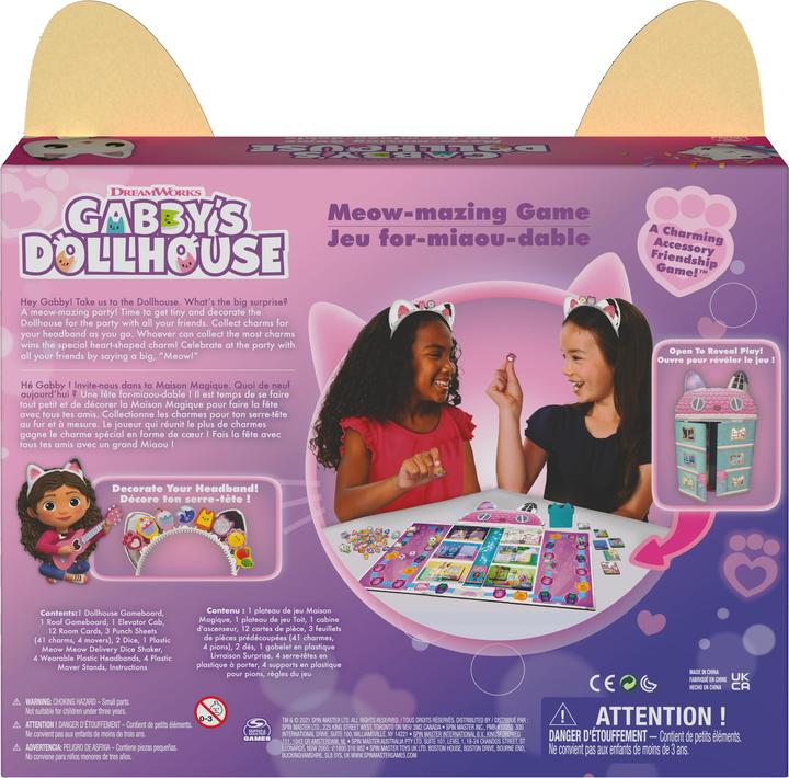 Actual product image Spin Master Gabby's Dollhouse Meowmazing (German, French, Italian, English)