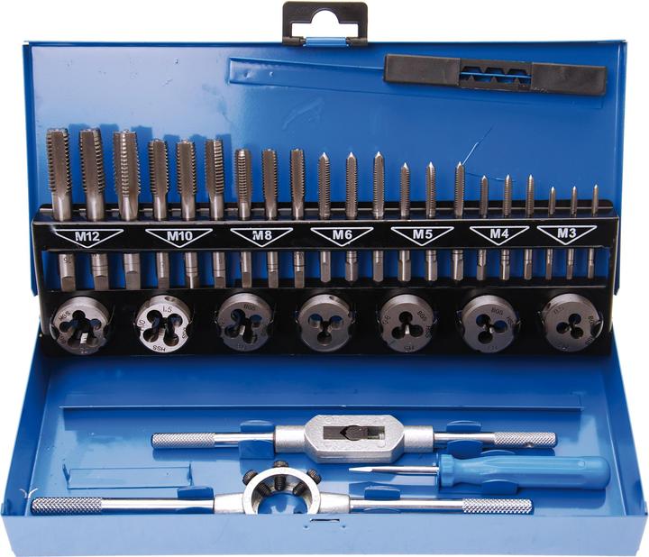 Produktbild BGS Gewindeschneid-Satz M3 - M12 32-tlg.