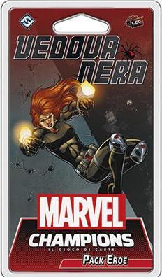 Actual product image Asmodée Marvel Champions LCG - Vedova Nera (Pack Eroe)